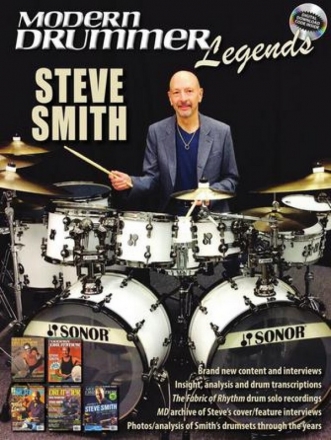 Modern Drummer Legends: Steve Smith (+Onine Audio) fr Schlagzeug
