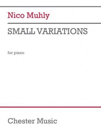 Nico Muhly, Small Variations Klavier Buch