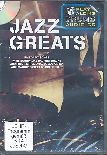Playalong Drums - Jazz Greats CD