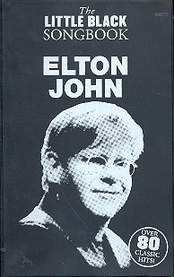 The little black Songbook: Elton John lyrics/chords/guitar boxes Songbook