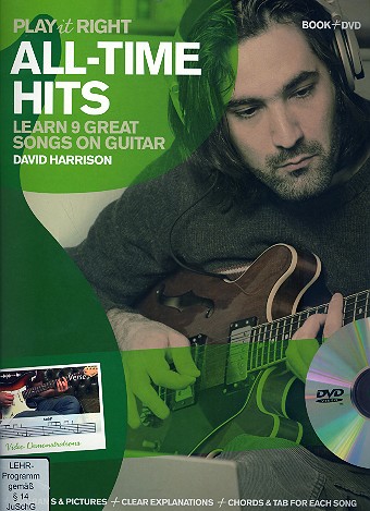 Play it right - All-Time Hits (+DVD): for guitar in tablature