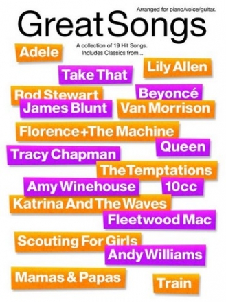 Great Songs songbook piano/vocal/guitar