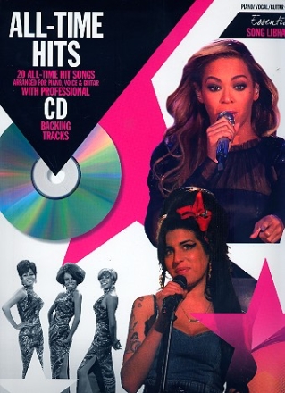 All Time Hits (+CD) songbook piano/vocal/guitar