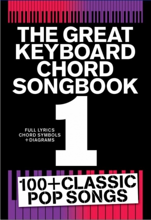 The great Keyboard Chordbook vol.1 songbook lyrics/chords/keyboard diagrams