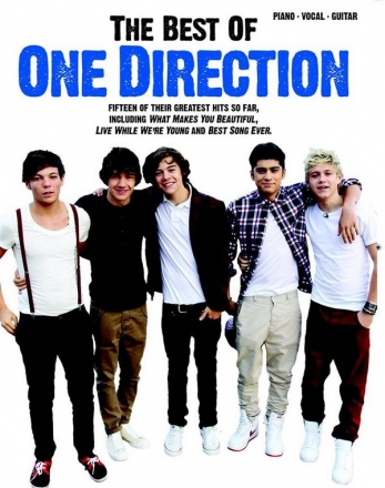 The Best of One Direction songbook piano/vocal/guitar