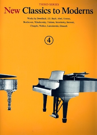 New Classics to Moderns vol.4 for piano