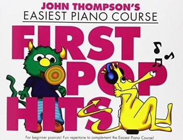 First Pop Hits: for piano (with lyrics)