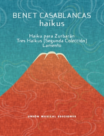 Benet Casablancas, Haikus Klavier Buch