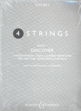4 Strings - Discover (+CD) for string quartet parts