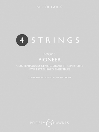 4 Strings - Pioneer (+CD) for string quartet parts