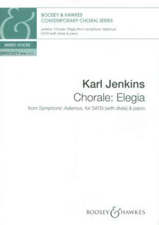 Chorale - Elegia for mixed chorus and piano score