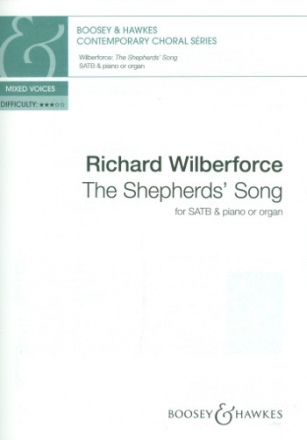 The Shepherd's Song for mixed chorus and piano (organ) score
