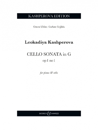 Cello Sonata in G op.1 no.1 for violoncello and piano