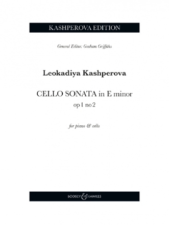 Cello Sonata in E minor op.1 no.2 for violoncello and piano