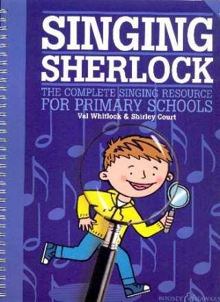 Singing Sherlock vol.1 (+CD) for children's chorus (classroom) and piano score (en)