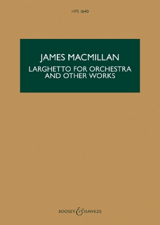 Larghetto for orchestra study score