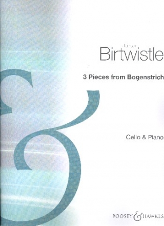 3 Pieces from Bogenstrich for cello and piano