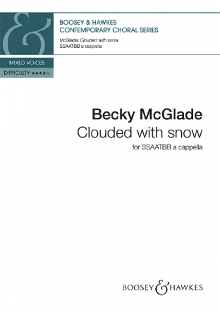 Clouded with snow fr gem Chor (SSAATBB) a cappella Chorpartitur (en)