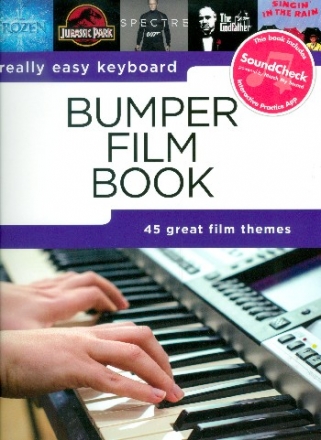 Bumper Film Book (+Soundcheck): for really easy keyboard (with lyrics and chords)