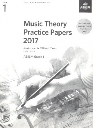 Music Theory Practice Papers 2018 Grade 1