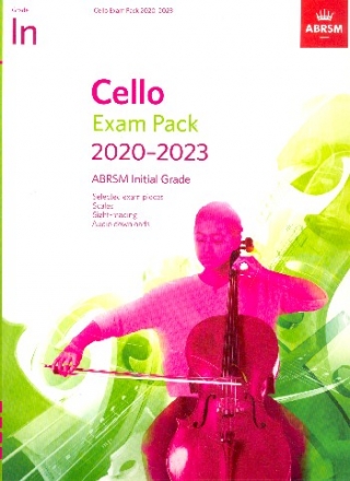 Cello Exam Pack 2020-2023 for cello and piano score and part