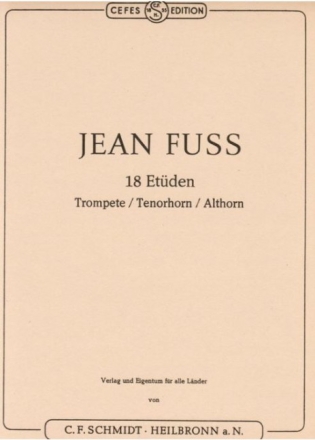 18 Et�den f�r Trompete