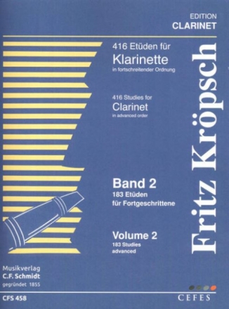 183 Et�den f�r Klarinette