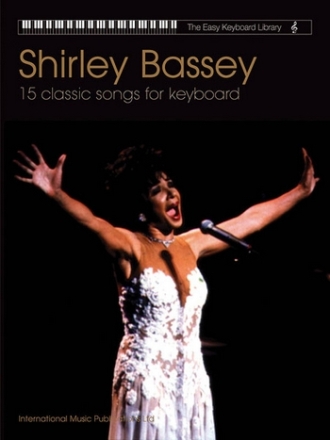 Shirley Bassey 15 classic songs for keyboard