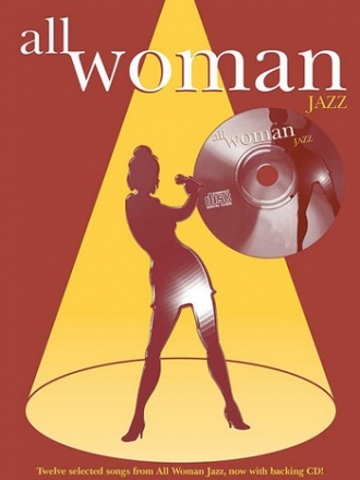 All woman Jazz (+Online Audio) for piano/vocal/guitar Songbook