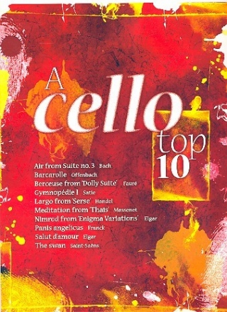 A Cello Top 10 for cello and piano