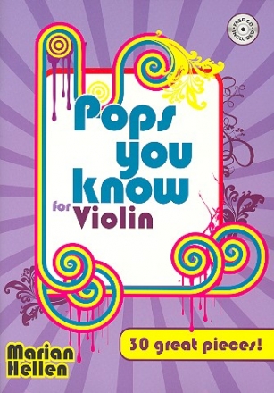 Pops You know (+CD): for violin and piano