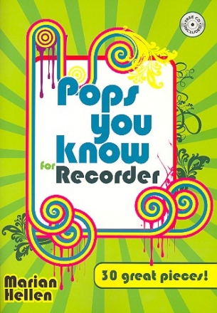 Pops You know (+CD): for recorder and piano