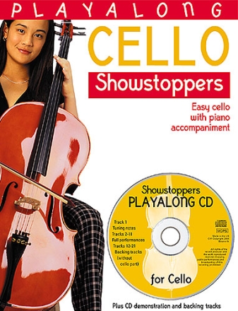 Playalong Cello (+CD) Showstoppers for cello (easy) and piano