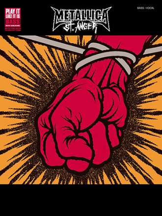 Metallica: St. Anger vocal/bass/tab songbook
