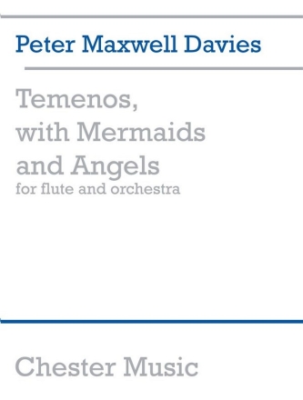 Temenos with mermaids and angels for flute and orchestra,  score