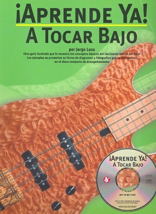 Aprende ya a tocar bajo (+CD) (span)