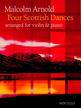 4 Scottish Dances op.59 for violin and piano