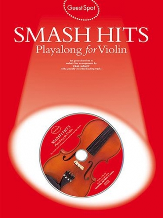 Smash Hits Red Book (+Cd): for violin guest spot playalong