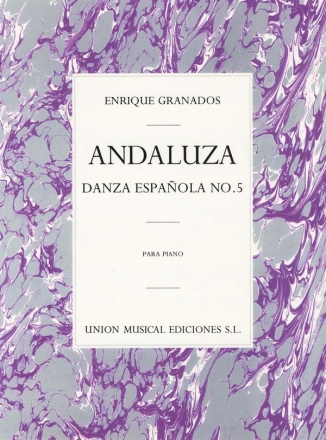 Danza espanola vol.5 para piano Andaluza