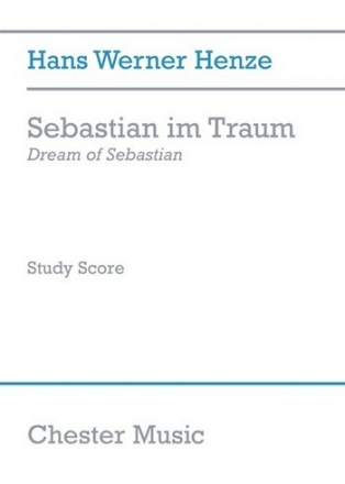 Sebastian im Traum fr Orchester Studienpartitur