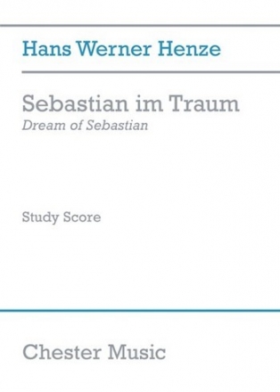 Sebastian im Traum  fr Orchester Studienpartitur