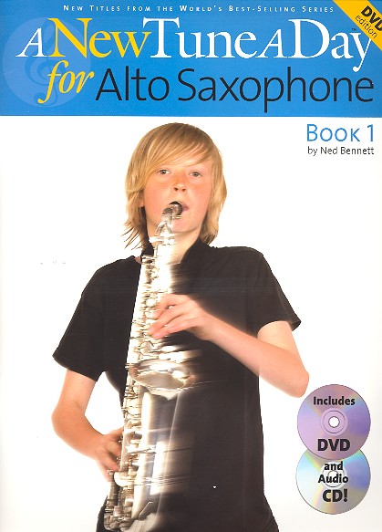 A new Tune a Day vol.1 (+CD+DVD) for alto saxophone