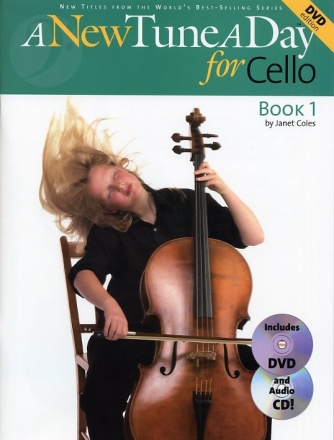A new Tune a Day vol.1 (+CD+DVD) for cello