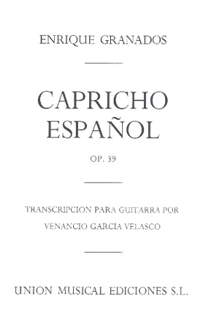 Capricho espanol op.39 para guitarra