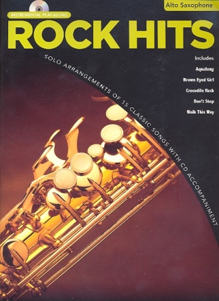 Rock Hits  (+CD): fr Altsaxophon