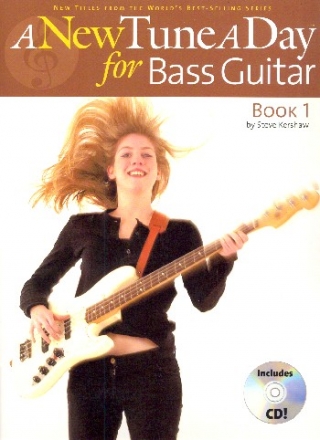 A new Tune a Day vol.1 (+CD): for bass guitar