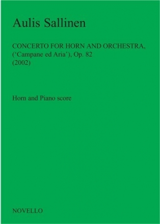 Concerto op.82 for horn and orchestra for horn and piano