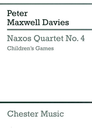 Naxos Quartet no.4 (Children's Games ) for string quartet score (=piano part)