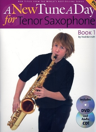 A new Tune a Day vol.1 (+CD+DVD) for tenor saxophone