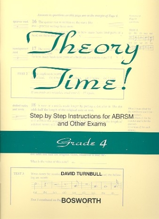 Theory Time Vol.4 Step by Step Instroductions for ABRSM and other Exams